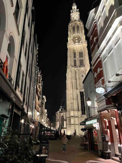 Cozy Antwerp - Cityview Studio Free Parking Exteriör bild