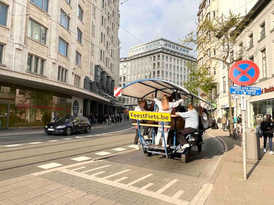 Cozy Antwerp - Cityview Studio Free Parking Exteriör bild