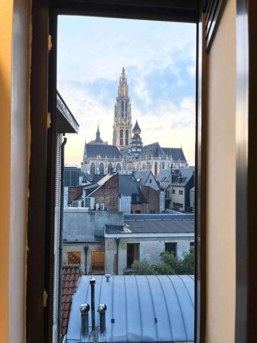 Cozy Antwerp - Cityview Studio Free Parking Exteriör bild